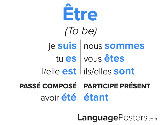 etre conjugation french passe compose - www.optuseducation.com.