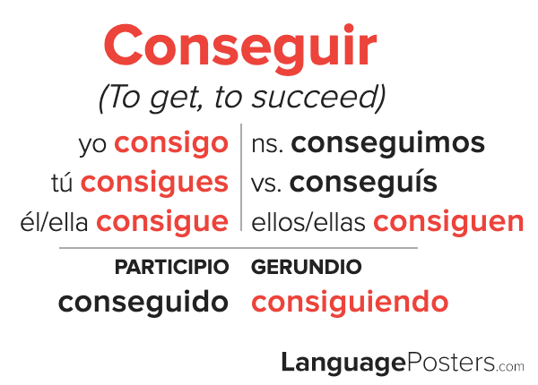 Conseguir Conjugation